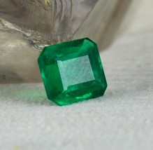 Gtl Certified Natural Emerald Octagon Cut 9X8 Mm 2.89 Cts Fine Gemstone For Ring - £2,004.78 GBP