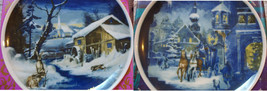 Royal Bayreuth Bavaria Germany Christmas Plates Nib 1974 And 1972 Pick One - £44.24 GBP