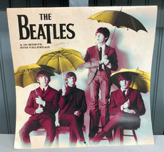 The Beatles 16 Month 2018 Calendar Paul McCartney Ringo Umbrella  - $13.75