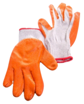 Latex Coated Glove / Rubber Grip / Safety Work Glove  - £3.20 GBP