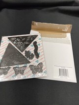 Diamond Press nesting die kit envelope liners nature card making butterf... - $24.99