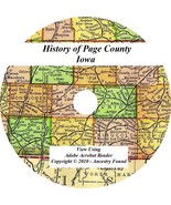 1909 PAGE COUNTY IOWA  - History &amp; Genealogy - Shenandoah Ancestry IA Fa... - $5.86