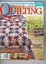 American Patchwork and Quilting Magazine June 2013 issue 122 - £11.39 GBP