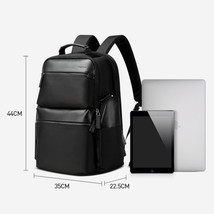 Business Backpack For Men Usb Rechargeable Men&#39;s Backpack Large Capacity Travel  - £167.27 GBP