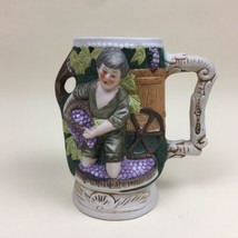 Albert E Price Products 3D Ceramic Beer Stein Mug Approx. 6” Tall 20 oz.... - $14.85