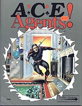 A.C.E. Agents Adventure Game of Spies &amp; Intrigue Book, Stellar Games 199... - $8.79