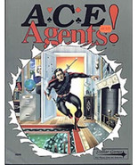 A.C.E. Agents Adventure Game of Spies &amp; Intrigue Book, Stellar Games 199... - £6.93 GBP