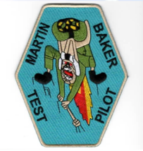 5&quot; MARTIN BAKER TEST PILOT EMBROIDERED PATCH - $39.99