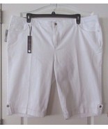 Gloria Vanderbilt Jordyn Skimmer Prism White Women&#39;s PLUS Sz. 22W NWT MS... - $22.31