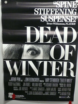 Dead Of Winter Mary Steenburgen Roddy Mcdowall Home Video Poster 1987 - £10.27 GBP