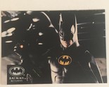 Batman Returns Vintage Trading Card Topps Chrome #G Michael Keaton Batman - £1.55 GBP