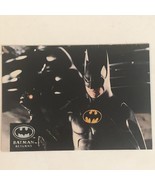 Batman Returns Vintage Trading Card Topps Chrome #G Michael Keaton Batman - £1.54 GBP