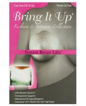 BRING IT UP PLUS SIZE BREAST LIFTS PACK OF 3 Size DD CUP OR LARGER - $21.77