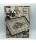 Leisure Arts Tea, Roses &amp; Romance Cross Stitch Leaflet 703 Book 21 Paula... - £4.60 GBP