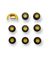 Lego Wheels / Tires 6014b 6015 6014bc04 87697 21mm D. x 12mm Yellow (Lot... - £11.67 GBP