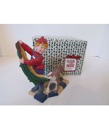 DEPT 56 93114 FIGURINE NICHOLAS HANGING COAT ALL THROUGH THE HOUSE 5.75&quot;... - $12.82