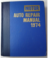 Vtg 1974 Motor Auto Repair Manual 1968-74 Mopar AMC GM Ford Hardcover 37th. - $14.54