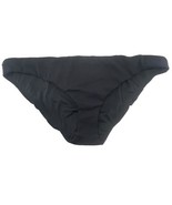 J Crew Scrunchie Bikini Bottom Black Hipster Size 3X BH480 New - €14,82 EUR