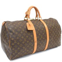 LOUIS VUITTON Keepall 55 Travel Boston Bag M41424 Monogram Brown - €428,99 EUR