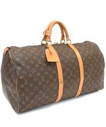 LOUIS VUITTON Keepall 55 Travel Boston Bag M41424 Monogram Brown - €429,36 EUR