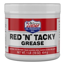 Lucas Oil Red N Tacky Grease - 1 Pound Tub - $51.27
