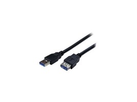 StarTech.com 1m Black SuperSpeed USB 3.0 Extension Cable A to A - M/F - £35.65 GBP