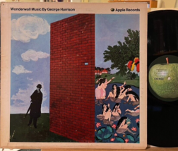 George Harrison Wonderwall Music Vinyl LP Apple ST-3350 1st Pressing 1968 - £15.81 GBP