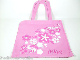 Handbag Tote Floral Design Pattern Pink Carry Bag Day Designer Travel Bags  - £5.24 GBP