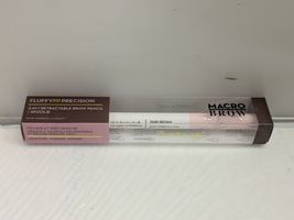 The Crème Shop Macro Brow 2 in 1 Retractable Brow Pencil &amp; Spoolie Dark ... - $12.73