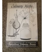 Vtg Vintage 1960&#39;s 1963 Culinary Fines Herbes U De Minnesota Agricole Bu... - $26.10 CAD