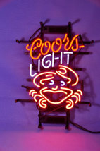 Coors Light Crab Neon Sign 16&quot;x13&quot; - £109.30 GBP