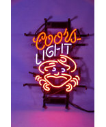 Coors Light Crab Neon Sign 16&quot;x13&quot; - £109.38 GBP
