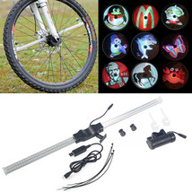 Cycling equipment accessories Bike Wheel Spokes Light 64 LED DIY Bicycle... - £38.26 GBP