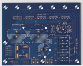 Low noise Super High Current DC +4V to +30V 20A LT1083CP PSU bare PCB 1 ... - $13.99