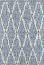 Erin Gates by Momeni River Beacon Denim Hand Woven Indoor Outdoor Area Rug - $225.67