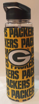 Green Bay Packers 25oz Flip Top Water Bottle - NFL - £15.49 GBP