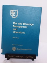 Bar and Beverage Management and Operations by David Hayes Hardcover Seagram - £35.62 GBP