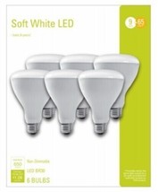 GE Lighting 38621 BR30 Reflector Flood LED Light Bulb, 9 Watts 6-PACK - $23.54