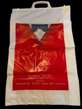 IKS SWEATERS Store Shopping Bag Paraguay Buenos Aries Argentina Prop Vin... - $17.91