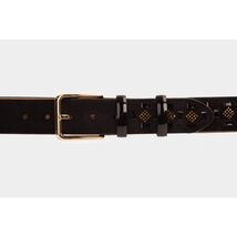 The Vicino Black Leather Belt image 3