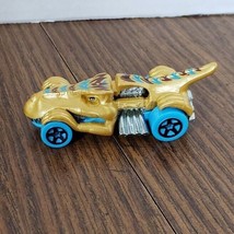 Hot Wheels 2021 T-Rextroyer 1/5 Dino Riders Gold HW 24/250 - $1.97
