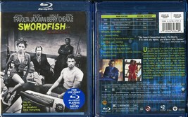 Swordfish BLU-RAY Halle Berry John Travolta Hugh Jackman Warner Video New Sealed - £5.55 GBP