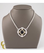 Judith Ripka 18k Yellow Gold &amp; Sterling Silver Cushion Cut Quartz Necklace - $12,700.06 MXN