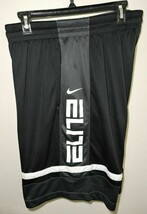 Nike- Men&#39;s Black/Gray Block Style Elite DRI-FIT Basketball Shorts- NWT  - $35.95