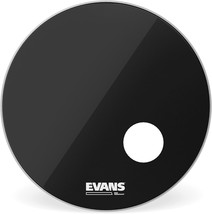 Evans Eq3 Resonant Black Bass Drum Head, 22 Inch. - £55.84 GBP