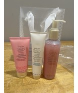 MARY KAY Satin Hands Lotion Blissful Pomegranate Full Size Three Piece S... - $19.79