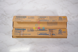 2 Open OEM Toshiba eSTUDIO 5540C,6540CT,6550C Yellow Toners T-FC65-Y (TF... - $168.30