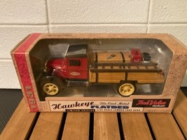 Hawkeye Truck 1931 Flatbed Lumber Load Bank True Value NIB 1997 ERTL - $10.50