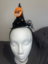 Girls 3+ Halloween  Headbands Spider Witch Black And Purple Headband - $18.69