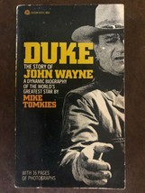 Mike Tomkies DUKE The Story Of John Wayne 1972 Great Cover Interior Photos - $2.96